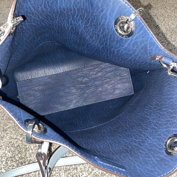 Calvin Klein Twilight Blue Sonoma Reversible Tote - Picture 9 of 9